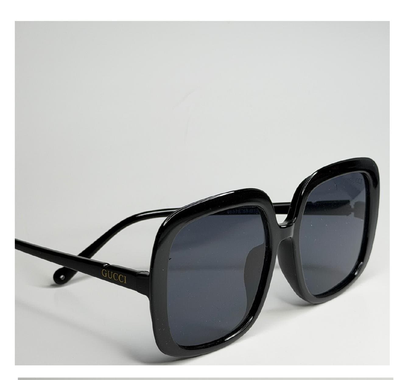 Shield Largo, Preto, Lente Marrom